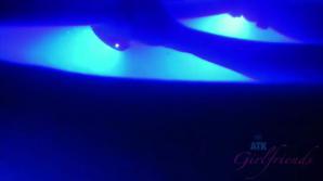 You snorkel at night and in the day with Ashley.