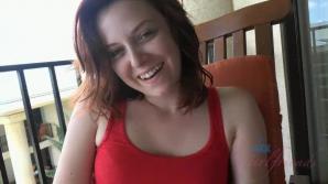 Watch Emma masturbate the following morning
