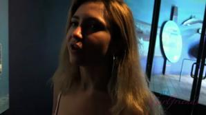 You take Jane out to the aquarium, and then creampie her.